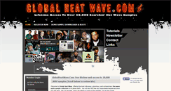 Desktop Screenshot of globalheatwave.com